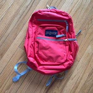Jansport pink backpack